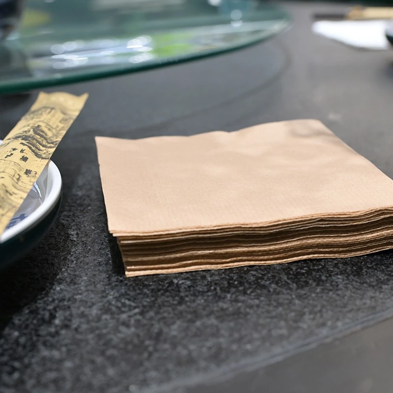 Brown Beverage Napkins manufacturers